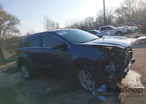 2017 Kia Sportage Lx z USA, uszkodzony, nr VIN KNDPM3AC9H7114854